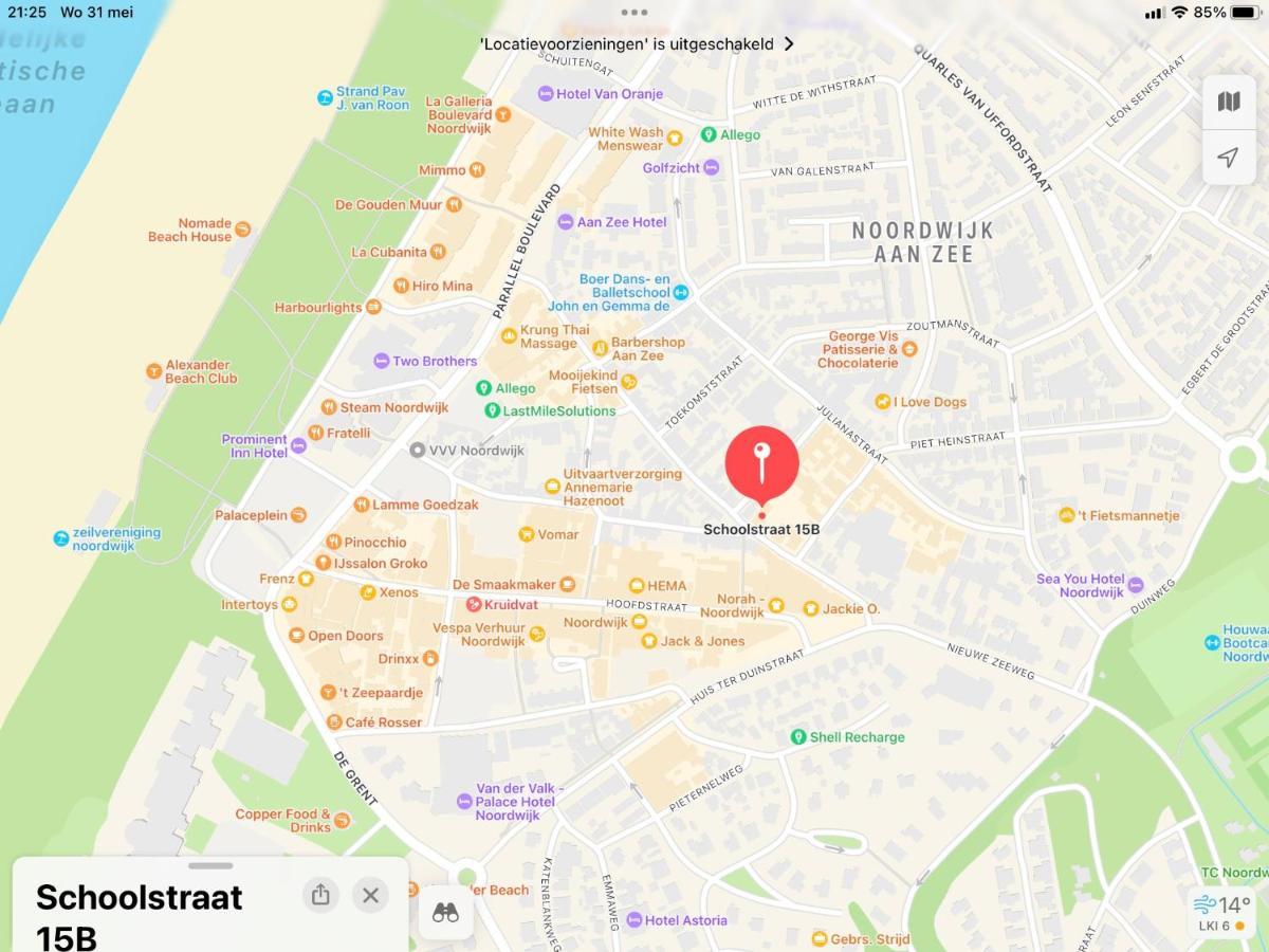 Appartement-Gratis Parkeren -Bij Strand En In Het Centrum Noordwijk Zewnętrze zdjęcie